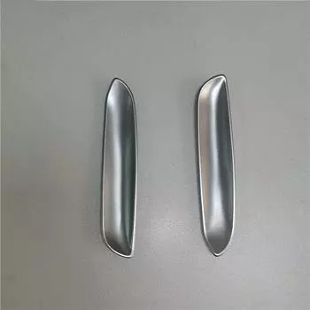 Наклейка на крышку ручки регулировки сиденья автомобиля для Volkswagen VW Golf 7 Lamando LHD 2013 2014 2015 2016 2017 2018 2019 Аксессуары серебряный