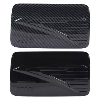 Наклейка на крышку топливного бака автомобиля, стойкая к истиранию, декоративная наклейка на дверь бензобака для Triton L200 20 Carbon Fiber Style