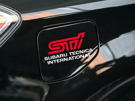 Наклейка на крышку топливного бака Subaru STI Levorg WRX Outback BRZ Forester G4 Crossover XV Cool, термостойкая, светоотражающая, водонепроницаемая (Гинкаку)