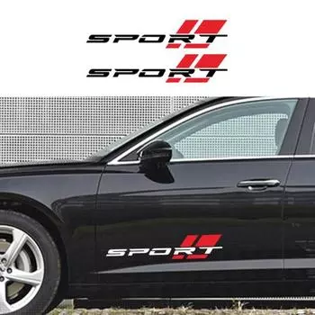 Наклейка на кузов автомобиля, цветная самоклеящаяся наклейка с защитой от царапин, гоночная наклейка с клетчатым флагом для фургона серый