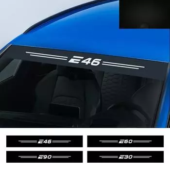 Наклейка на лобовое стекло автомобиля, передняя и задняя Стайлинговая наклейка для E46 E39 E90 E91 E60 E36 E92 E30 E34 E70 E87, аксессуары для автотюнинга