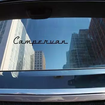 Наклейка на лобовое стекло кемпервана, светоотражающие наклейки, креативные наклейки, принадлежности для автомобилей, внедорожников, минивэнов, мотоциклов, седанов