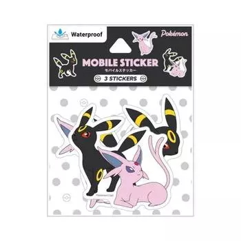 Наклейка на мобильный телефон Gourmandies Pokemon Effie & Blackie POKE-840F