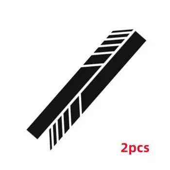 Наклейка на мотоцикл, цветная полоска, наклейка, универсальная, не выцветающая, модная, электрическая, мотоцикл, Стайлинг, украшение красный