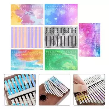 Наклейка на музыкальные инструменты Калимба, около 10 г, красивая, привлекательная A