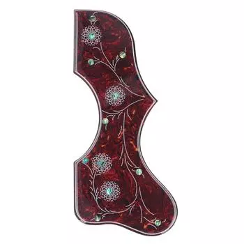 Наклейка на накладку гитары, защита от царапин, толщина 2,5 мм, самоклеящаяся наклейка, акустическая Gu