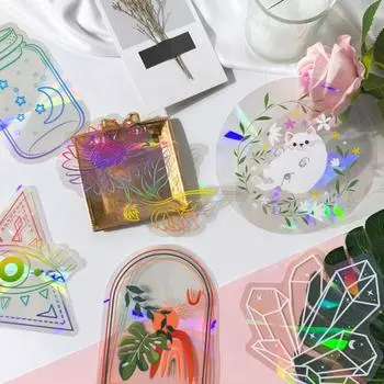 Наклейка на окно, яркая радужная наклейка на окно, съемная многоразовая наклейка «Ловец солнца» для домашнего офиса, студии, автомобиля X