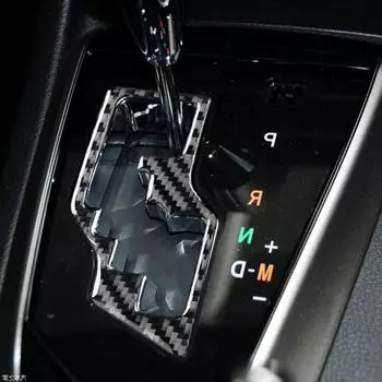 Наклейка на панель. Термостойкая установка шестерни. Карбоновая отделка. Ручка переключения передач из легкого волокна. Наклейка на панель для