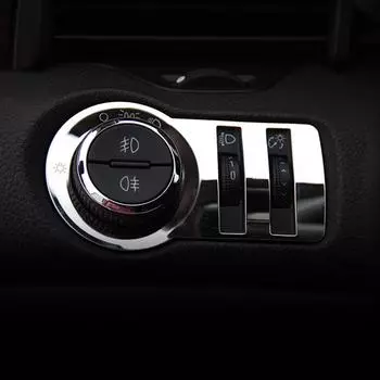 Наклейка на переключатель фар автомобиля для Opel Mokka ASTRA J Insignia Sport Tourer Trax Cruze Malibu two hole