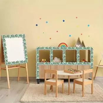 Наклейка на плитку, устойчивая к разрыву самоклеящаяся, неправильной формы, водонепроницаемая съемная наклейка для доски, наклейка для школы