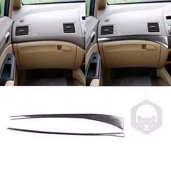 Наклейка на приборную панель Водонепроницаемый Прочный Защита от царапин чёрный