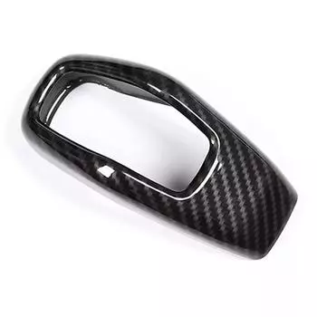 Наклейка на ручку переключения передач из углеродного волокна для Land Rover, Range Rover 2018-2025, автомобильные аксессуары CHINA