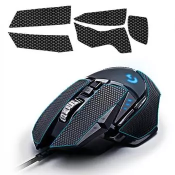 Наклейка на рукоятку мыши, наклейка ручной работы, нескользящая, против пота, для Logitech G502