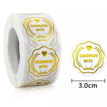 Наклейка на рулон школьного снаряжения ручной работы Спасибо Назад в школу Аниме X085 A01-500pcs-3cm