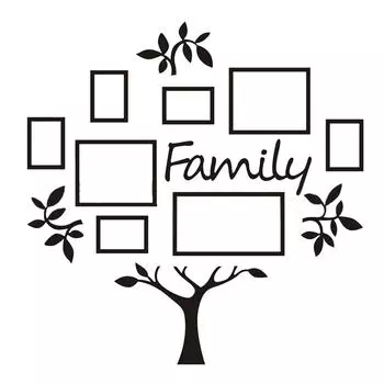 Наклейка на стену Экологичная водонепроницаемая коррозионностойкая акриловая фоторамка Настенный декор