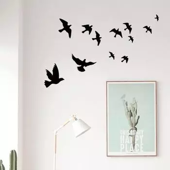 Наклейка на стену Клей Сильная липкость Водонепроницаемый Без остатка Животный узор Художественное украшение