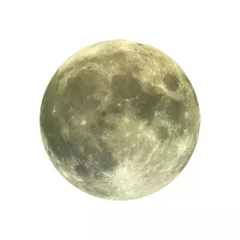 Наклейка на стену «Луна», светящаяся наклейка на стену из ПВХ, самодельная настенная бумага для украшения спальни, 22 см /