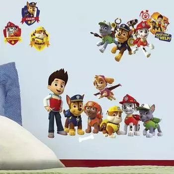 Наклейка на стену RoomMates Paw Patrol
