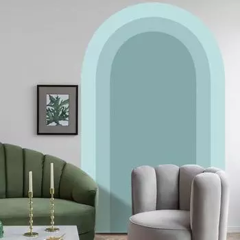 Наклейка на стену, самоклеящаяся, сильная адгезия, водонепроницаемая, устойчивая к разрыву, съемная, градиентная, в стиле бохо, наклейка для спальни, товары для дома D