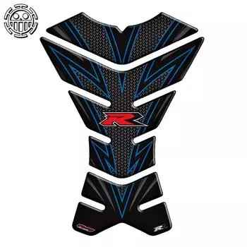 Наклейка на топливный бак GSXR 600 750, защитная накладка на бак для мотокросса, чехол для бака для Suzuki Hayabusa GSR750 GSR600 красный