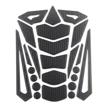 Наклейка на топливный бак мотоцикла, царапающая крышка, наклейка в виде рыбьей кости для Honda для Yamaha