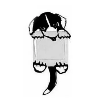 Наклейка на выключатель света для гостиной с креативным настенным декором