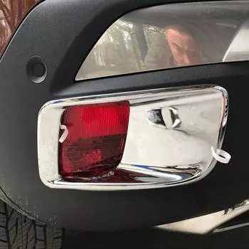 Наклейка на заднюю противотуманную фару для Peugeot 3008 GT MK2 2017 2018 2019 2020 2024 2024 2024 Аксессуары для модификации серебряный