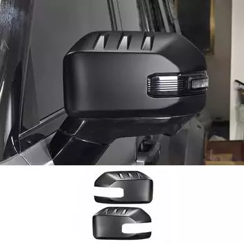 Наклейка на зеркало заднего вида автомобиля, чехол для зеркала заднего вида для Chery Jetour Traveller T2, аксессуары для модификации стиля матовый черный