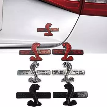 Наклейка на значок автомобиля для Shelby GT500 Fiesta Explorer Transit Focus Ecosport Edge Escape Ranger Kuga Galaxy Trunk