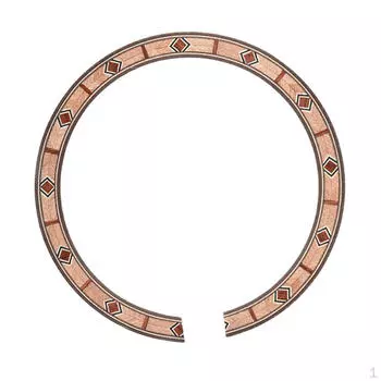 Наклейка на звуковое отверстие с розеткой для акустической гитары для кофе