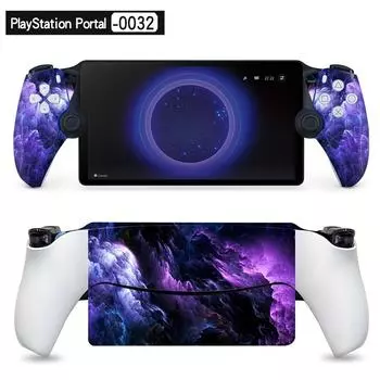 Наклейка-наклейка для консоли PlayStation Portal розовый