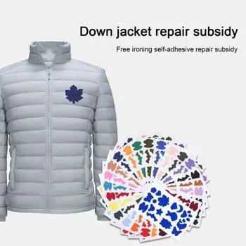 Наклейка-нашивка, водонепроницаемая, не содержащая железа, полиэстер, практичная неувядающая наклейка-аппликация для одежды