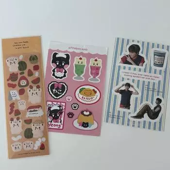 Наклейка Nct Mark Кот-гепард