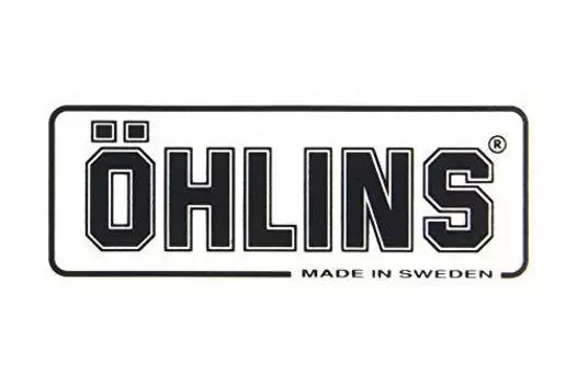 Наклейка OHLINS прозрачная черная Ш75мм В30мм 0191-01