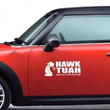 Наклейка «Плюнь на эту штуку», забавные наклейки-мемы с вирусной девушкой, долговечные автомобили с защитой от ультрафиолета