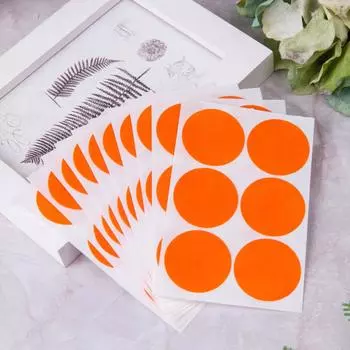 Наклейка против комаров оранжевый