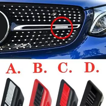 Наклейка с эмблемой передней решетки автомобиля для ACES Class W245 W246 W251 W168 W169 W176 CLA GLA GLC GLE W166 W156 D