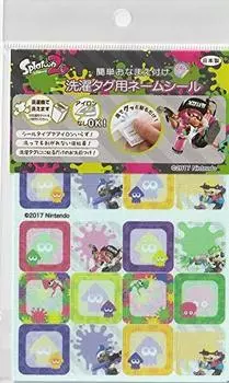 Наклейка с именем Inagaki Clothing Splatoon 2 Easy для бирки белья TOCT001