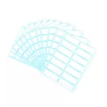 Наклейка с именем. Пустые наклейки для заметок. 12 самоклеящихся белых этикеток.