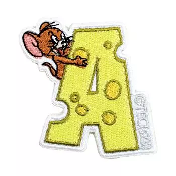 Наклейка с инициалами Тома и Джерри на Tees Factory A H5 xx W5.3 D0.1cm TJ-5541562A