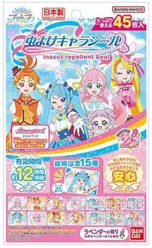 Наклейка с изображением репеллента от насекомых «Расширяющееся небо Precure!» розовый