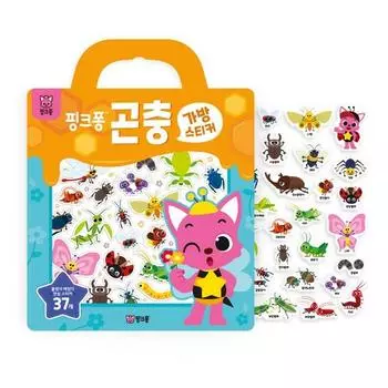Наклейка с насекомыми Pinkfong, The Pinkfong Company, корейские игрушки