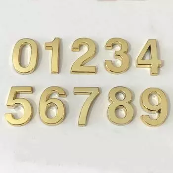 Наклейка с номером дома своими руками — настройте свой домашний адрес