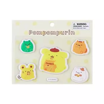 Наклейка Sanrio Pompompurin Morichi 739065 (круглый)