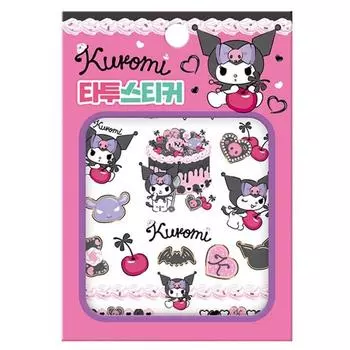 Наклейка-татуировка «Куроми» с персонажами Herbis Sanrio