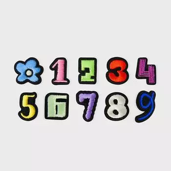 Наклейка Wappen с цветовым номером цанги (выберите опцию: 0-9) 3