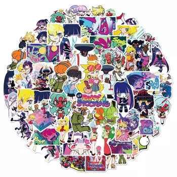 Наклейки 60 шт., Наклейка на ноутбук, Водонепроницаемые виниловые наклейки, Наклейка на автомобиль, Наклейка на мотоцикл, Наклейки для багажа, Нашивки, Наклейка на скейтборд, Сделай сам наклейки One Size