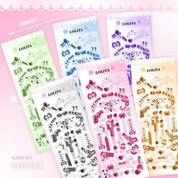 Наклейки DIY Декоративные материалы Наклейки Темная серия Наклейки