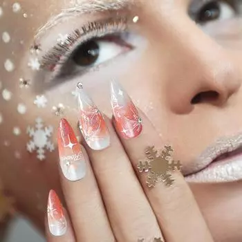 Наклейки для дизайна ногтей с цветочным рисунком 5D Рельефные алмазные наклейки для ногтей Наклейки для ногтей Украшения для дизайна ногтей Наклейки для маникюра 1