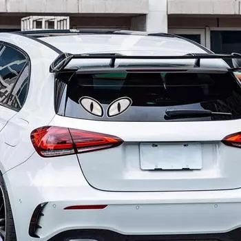 Наклейки для глаз для автомобиля Водонепроницаемые самоклеящиеся наклейки для глаз Милые Осторожно Большие Глаза Узор Водонепроницаемые самоклеящиеся светоотражающие наклейки Безопасность